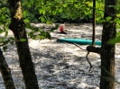 overturned canoe